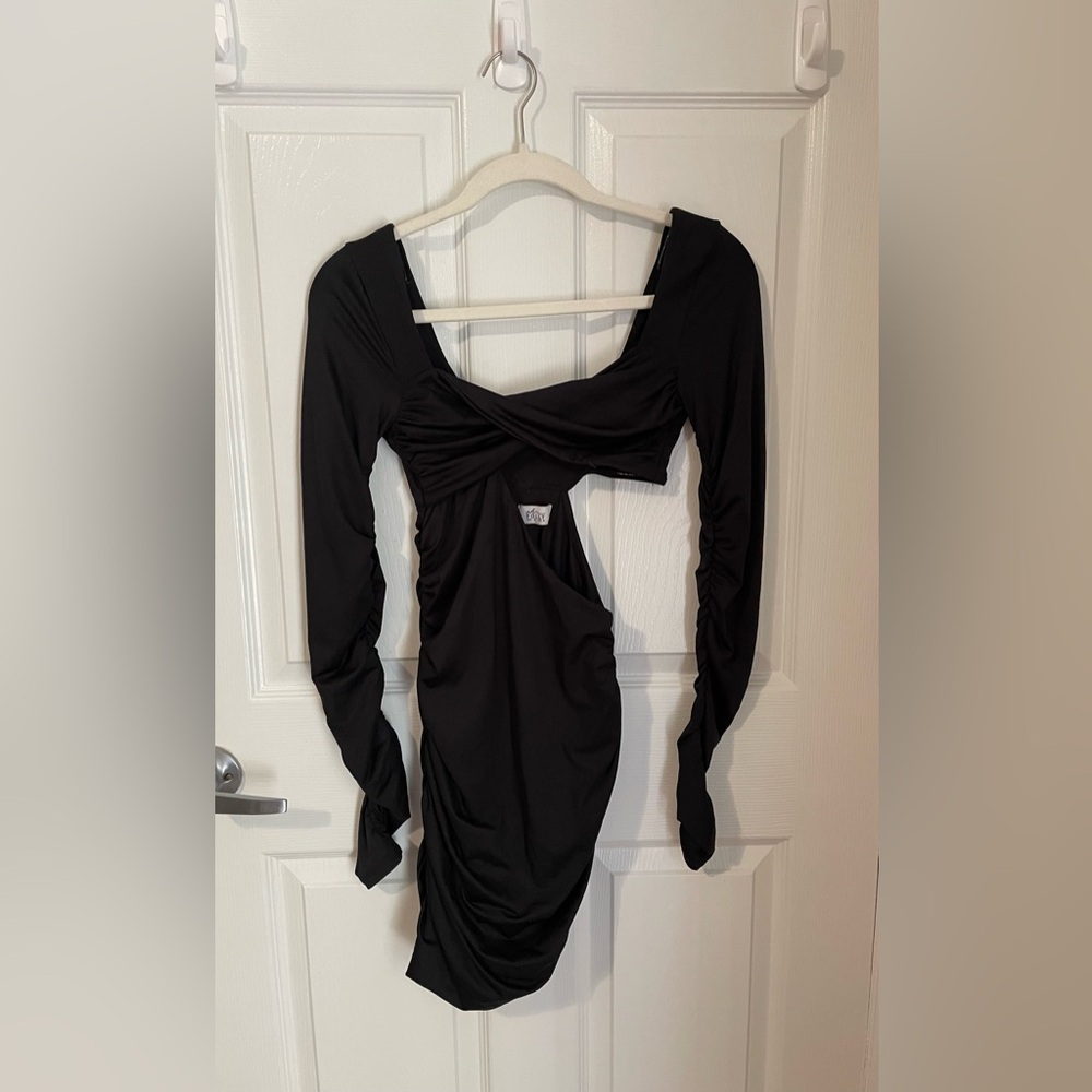 Oh Polly Sweet Nothings Long Sleeve Mini Dress - Picture 5 of 6